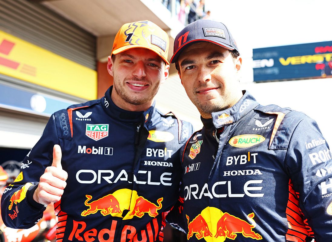 圖四：Max Verstappen與Sergio Pérez在F1比利時大獎賽以一二名完賽，為Red Bull車隊創下本季第五次包辦冠亞軍的紀錄，並續寫跨季連勝。（圖片來源：Red Bull）.jpg