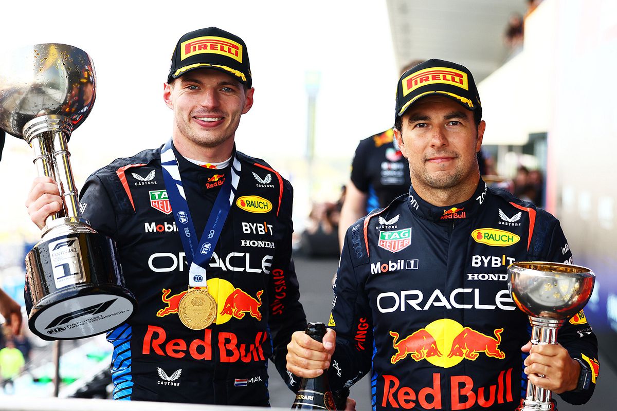 01-Red Bull車隊車手Max Verstappen 與隊友Sergio Pérez於2024 F1日本大獎賽奪下冠亞軍。（Red Bull 提供）.jpg
