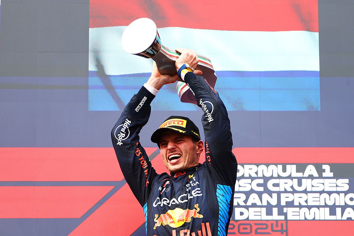 圖3-Red Bull 車隊荷蘭籍車手 Max Verstappen成功抵禦Lando的追擊，於艾米利亞-羅馬涅大獎賽拿下本季第五勝。.jpg