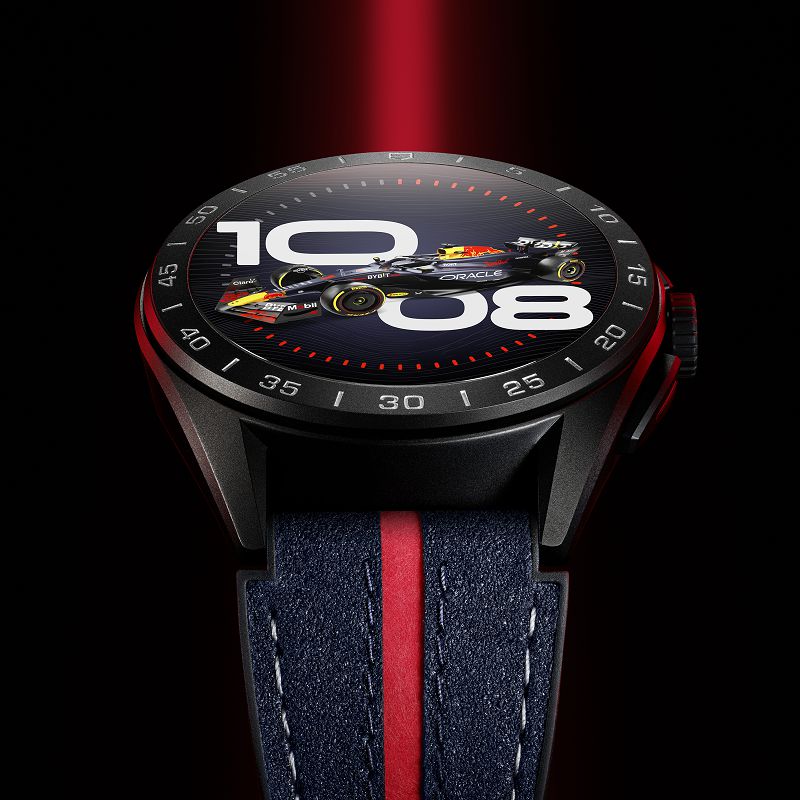 1-1_TAG Heuer Connected Calibre E4智能腕錶45毫米紅牛車隊特別版_參考編號SBR8A80.EB0365_建議售價NT$63,900_情境圖1.jpg