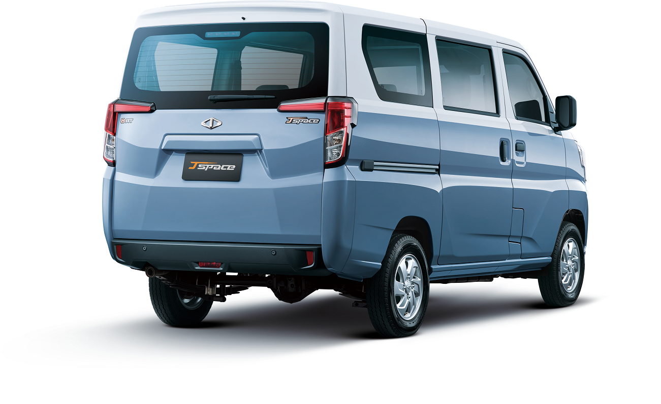 全新J SPACE 廂車車型兼具質感與吸睛外觀。車尾一體式尾翼造型，讓每一趟路程都能奪人眼目.png